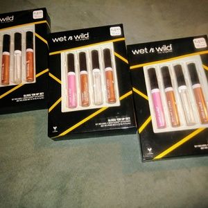 Wet N Wild Gloss 'Em Up Sets NWT